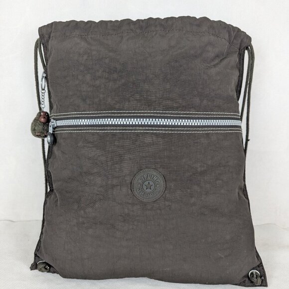 Kipling Handbags - Kipling Brown School Bag Supertaboo drawstring - Pre-Owned - 100% AUTHENTIC